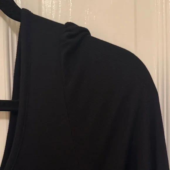 NWT Marine Layer Elegant Black Long Sleeve Dress - Picture 9 of 13